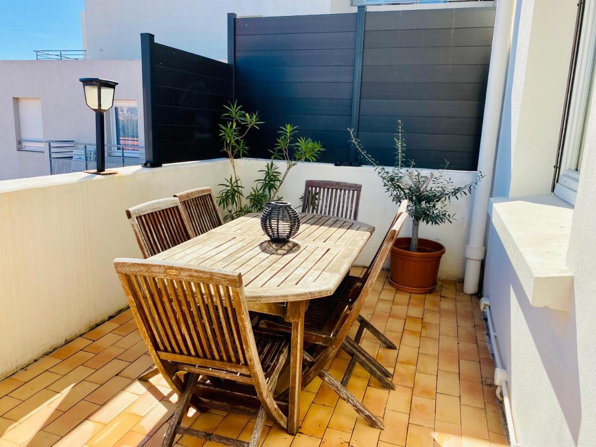 "Le Jardin" Superbe T2 Parking, Clim & Terrasse ! Lejlighed Sète Eksteriør billede