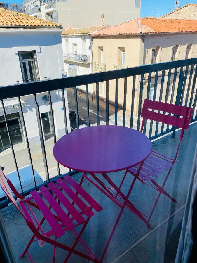 "Le Jardin" Superbe T2 Parking, Clim & Terrasse ! Lejlighed Sète Eksteriør billede